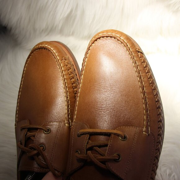 Tommy Bahama Brenton Leather Boat Shoes 00287-2535 Men's Size 13 M - Picture 7 of 13